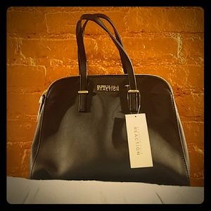 Kenneth Cole Reaction Black Dome Satchel